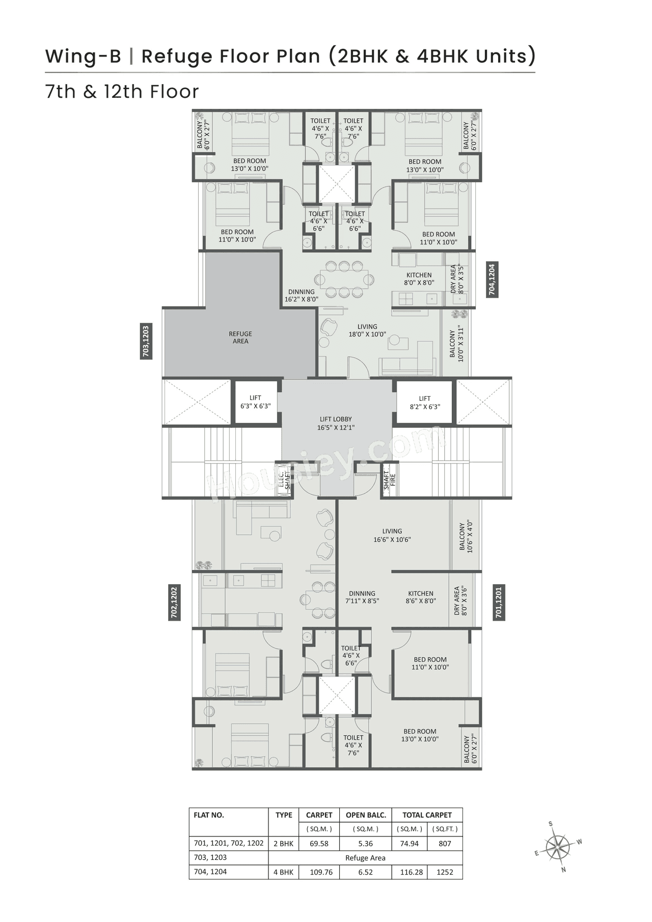 Ravima Royale Floor plan 2