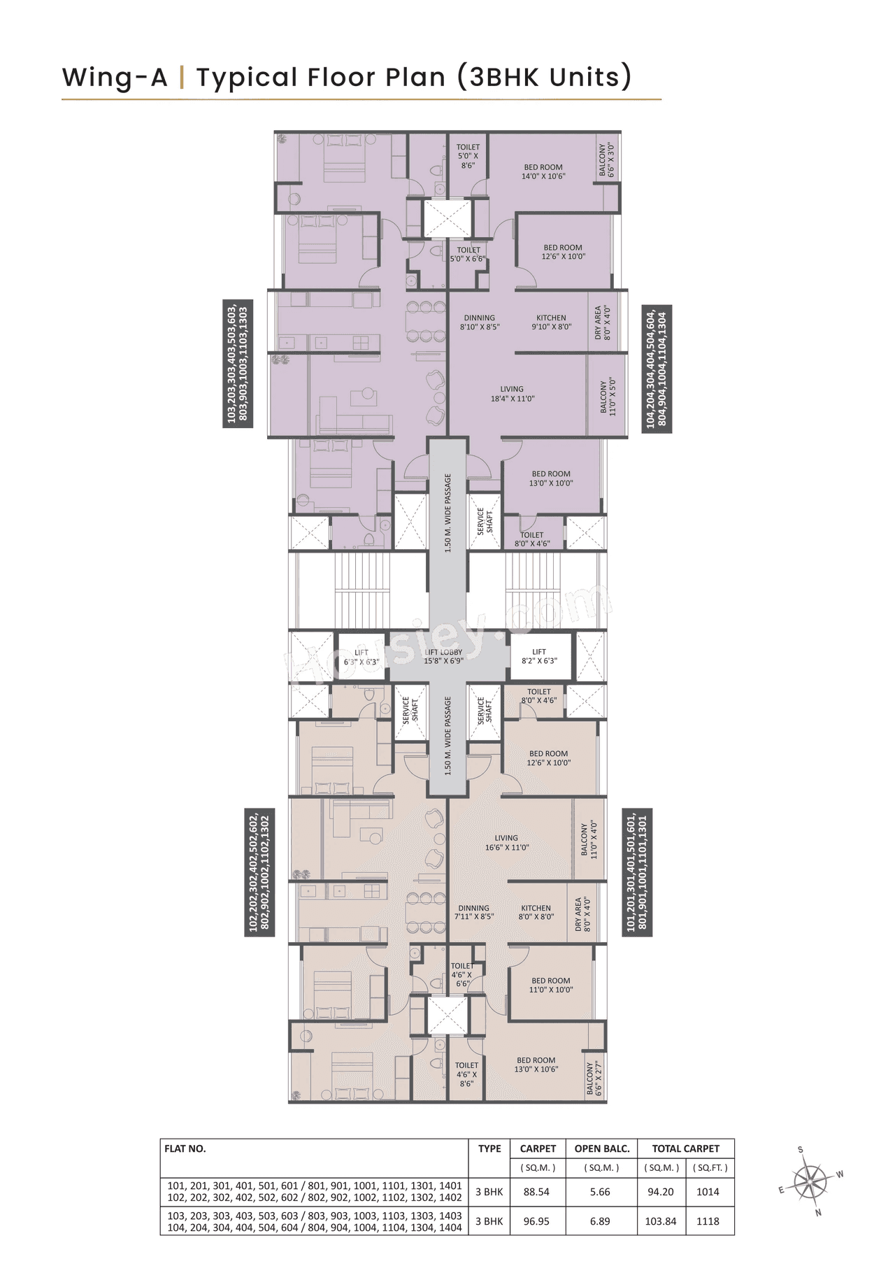 Ravima Royale Floor plan 3