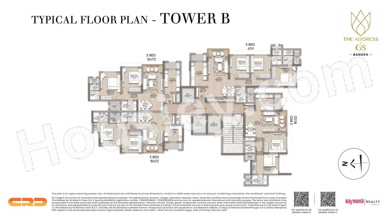 Raymond Queenscourt Floor plan 1