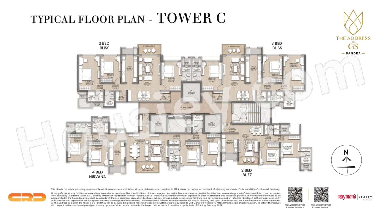 Raymond Queenscourt Floor plan 2