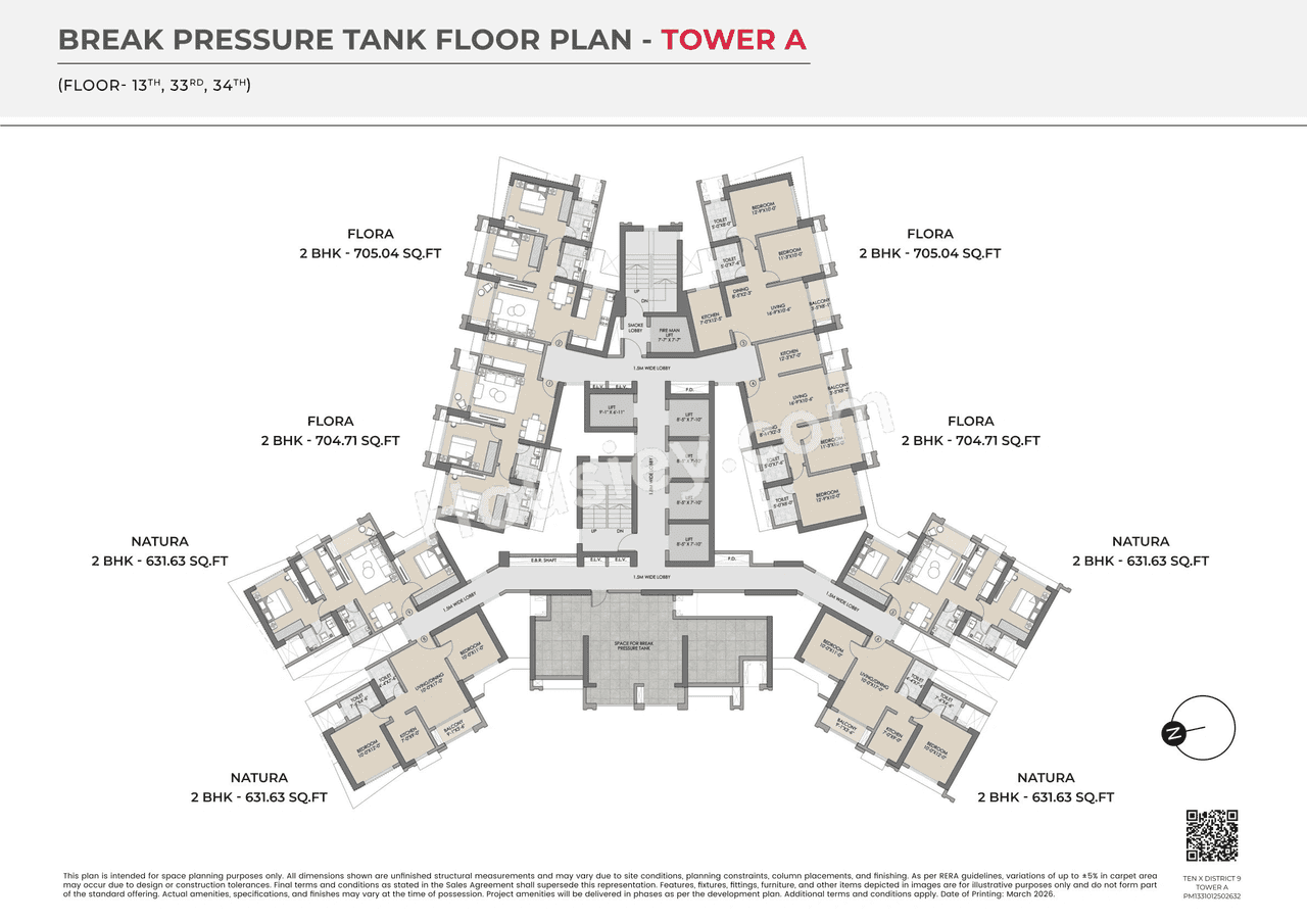 Raymond Ten x District 9 Floor plan 2