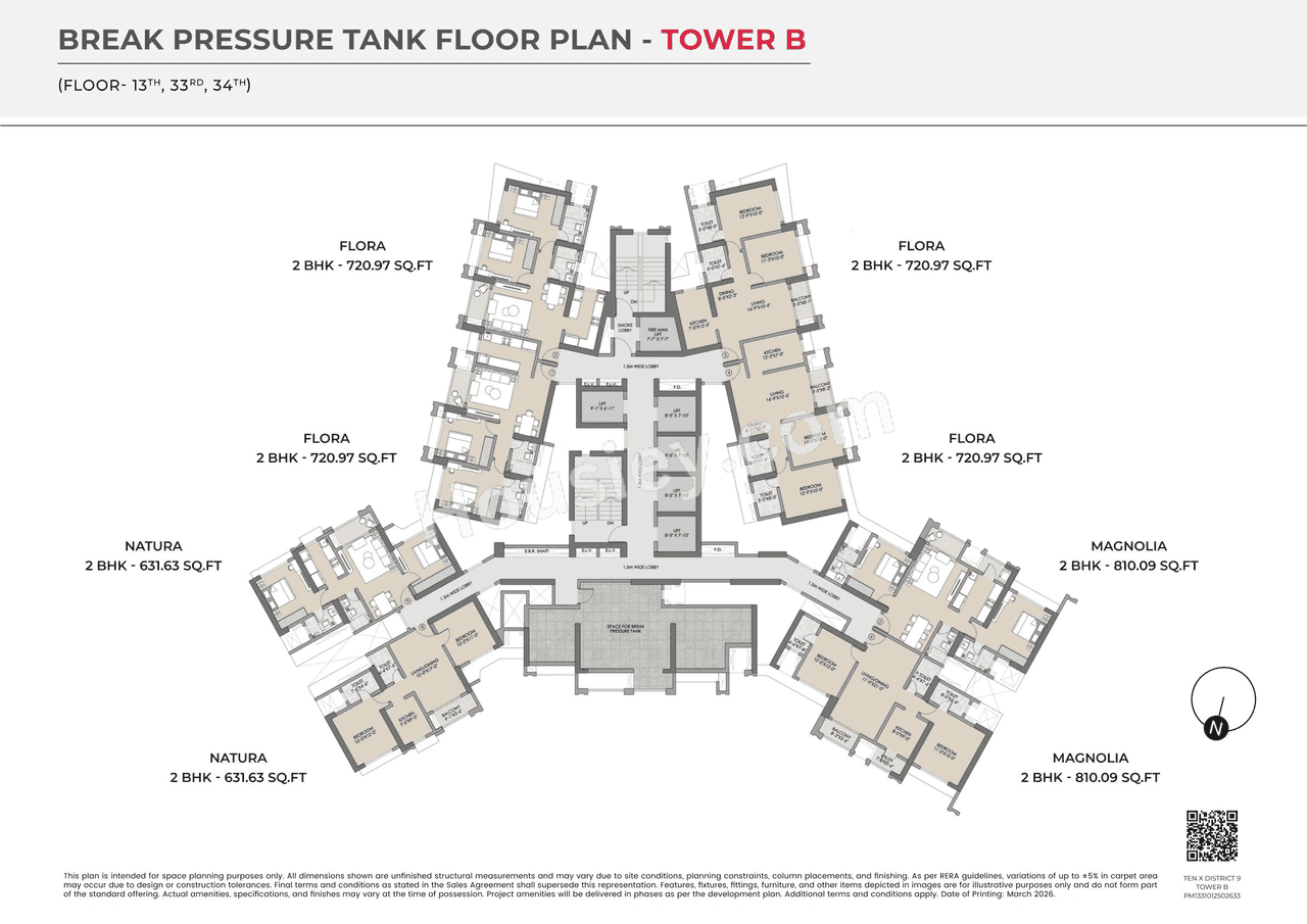 Raymond Ten x District 9 Floor plan 5