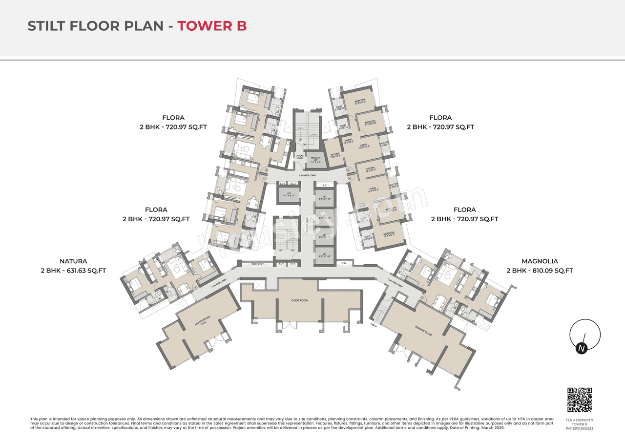 Raymond Ten x District 9 Floor plan 6