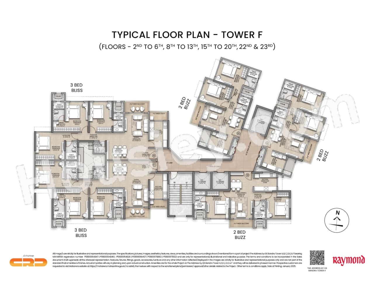Raymond The Address Floor plan 10