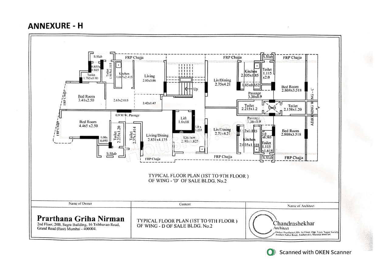 Rishabh Rajkamal Park Floor plan 1