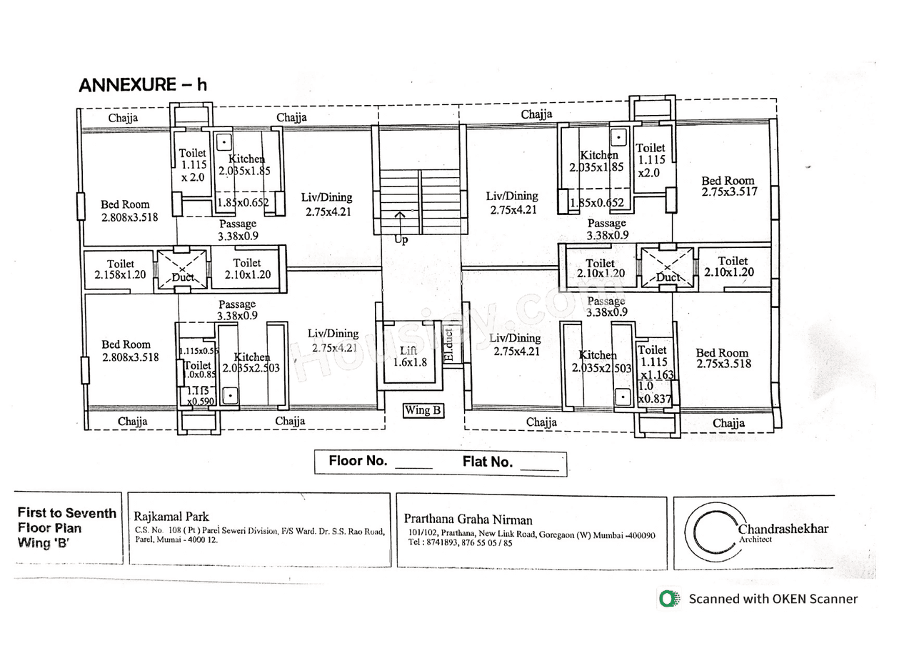 Rishabh Rajkamal Park Floor plan 2