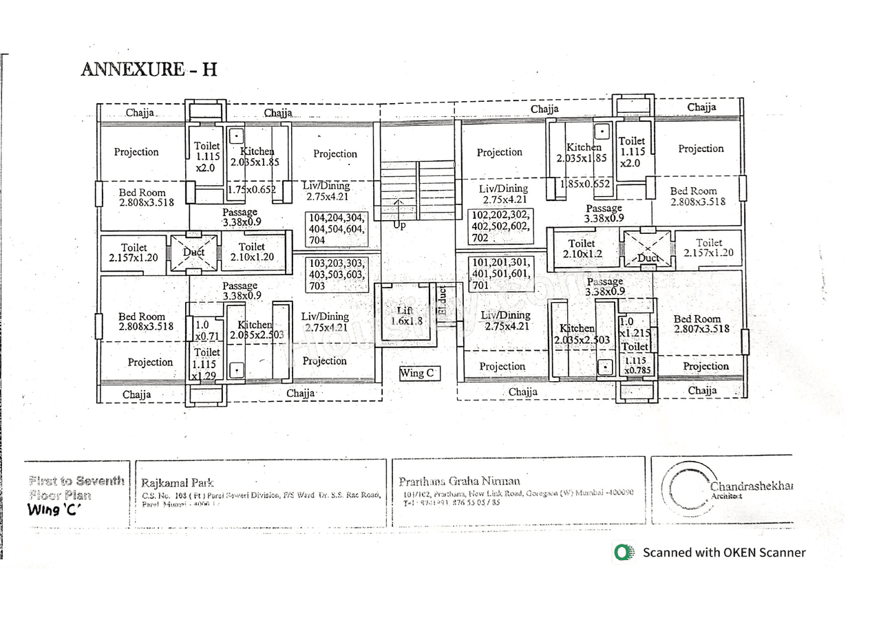 Rishabh Rajkamal Park Floor plan 3