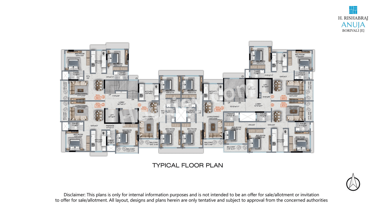 Rishabraj Anuja Floor plan 3