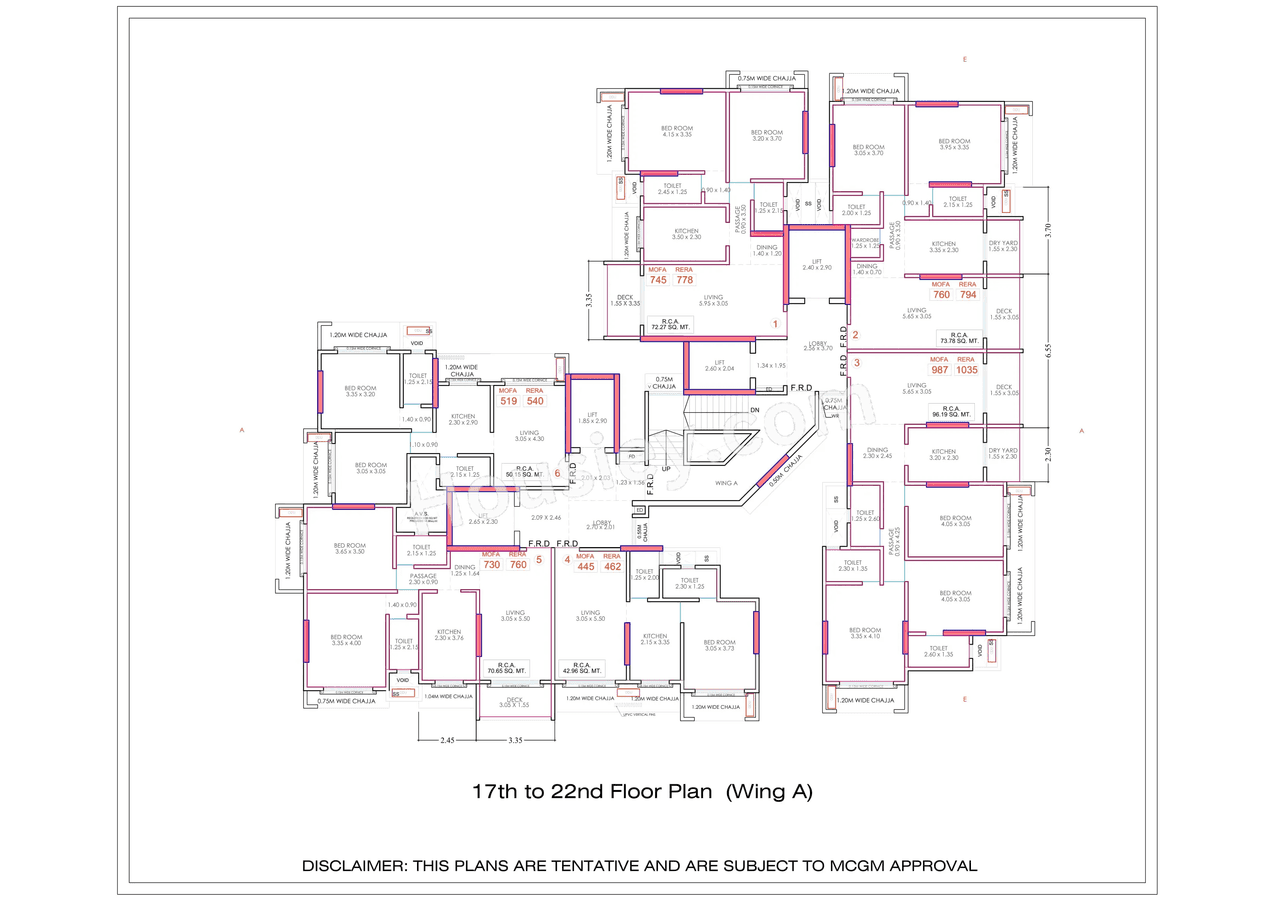 Rishabraj Avyaana Floor plan 5