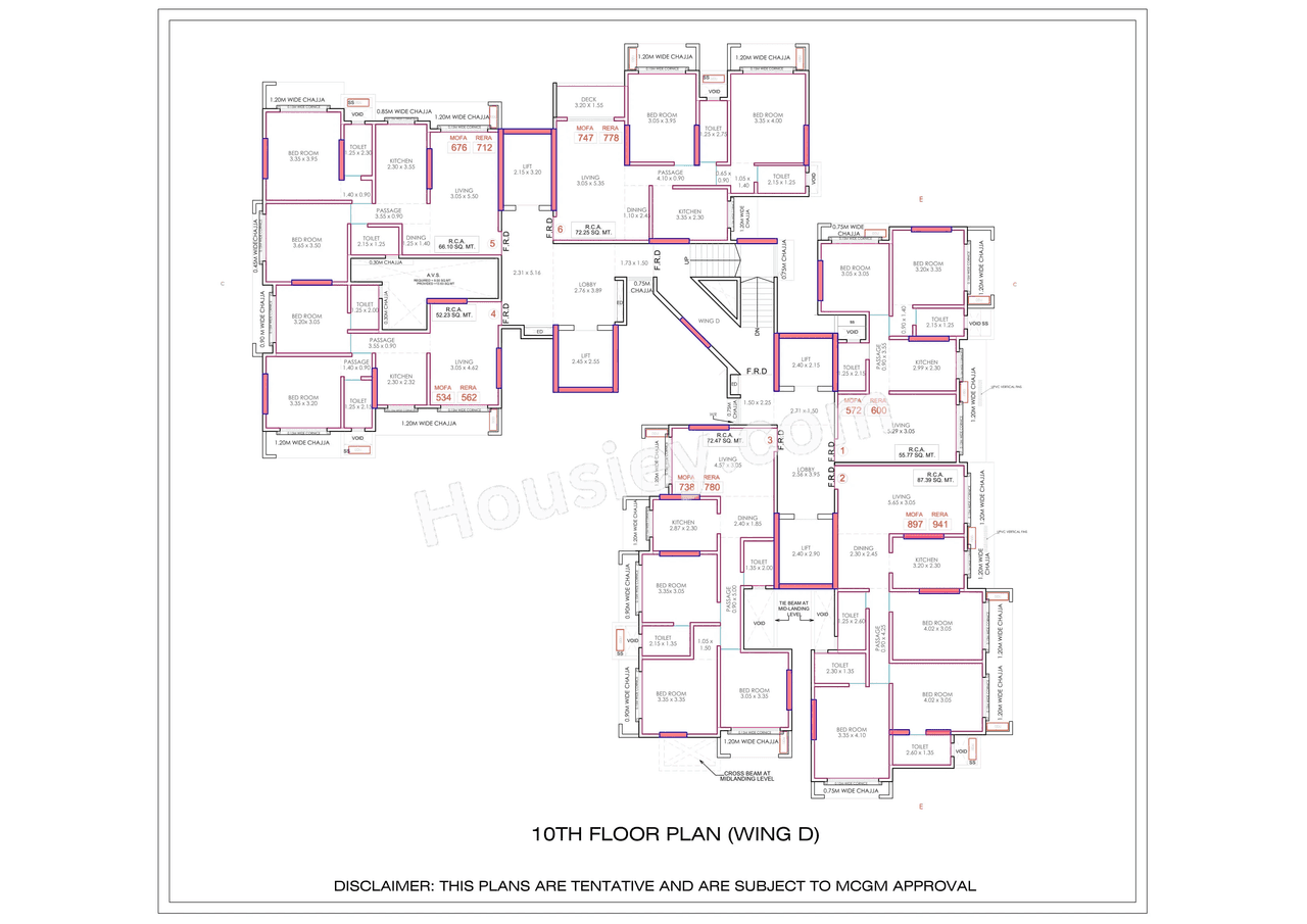 Rishabraj Avyaana Floor plan 12