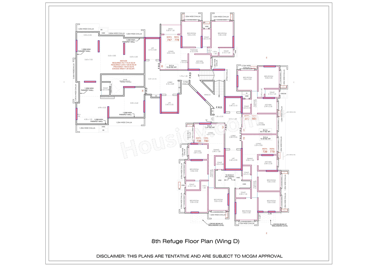 Rishabraj Avyaana Floor plan 14
