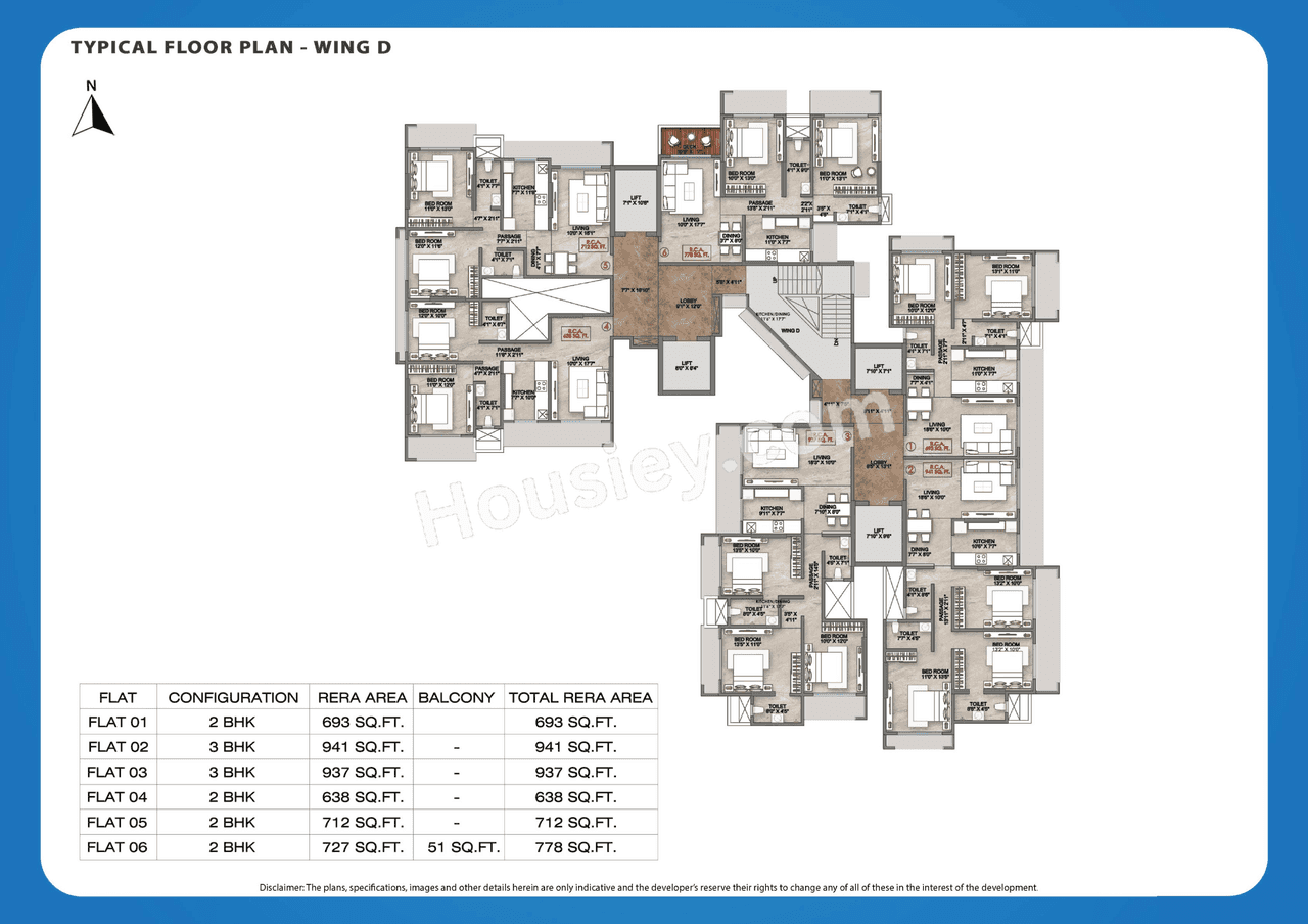 Rishabraj Avyaana Floor plan 19