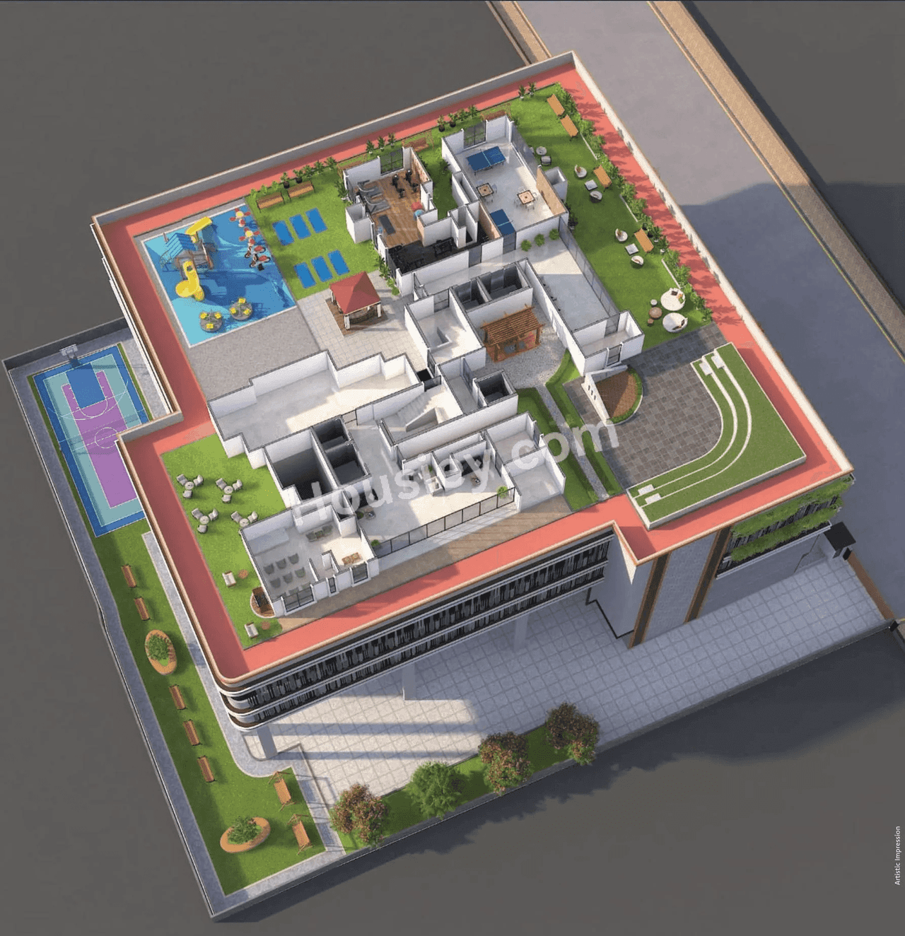 Rishabraj Ceramont Floor plan 2
