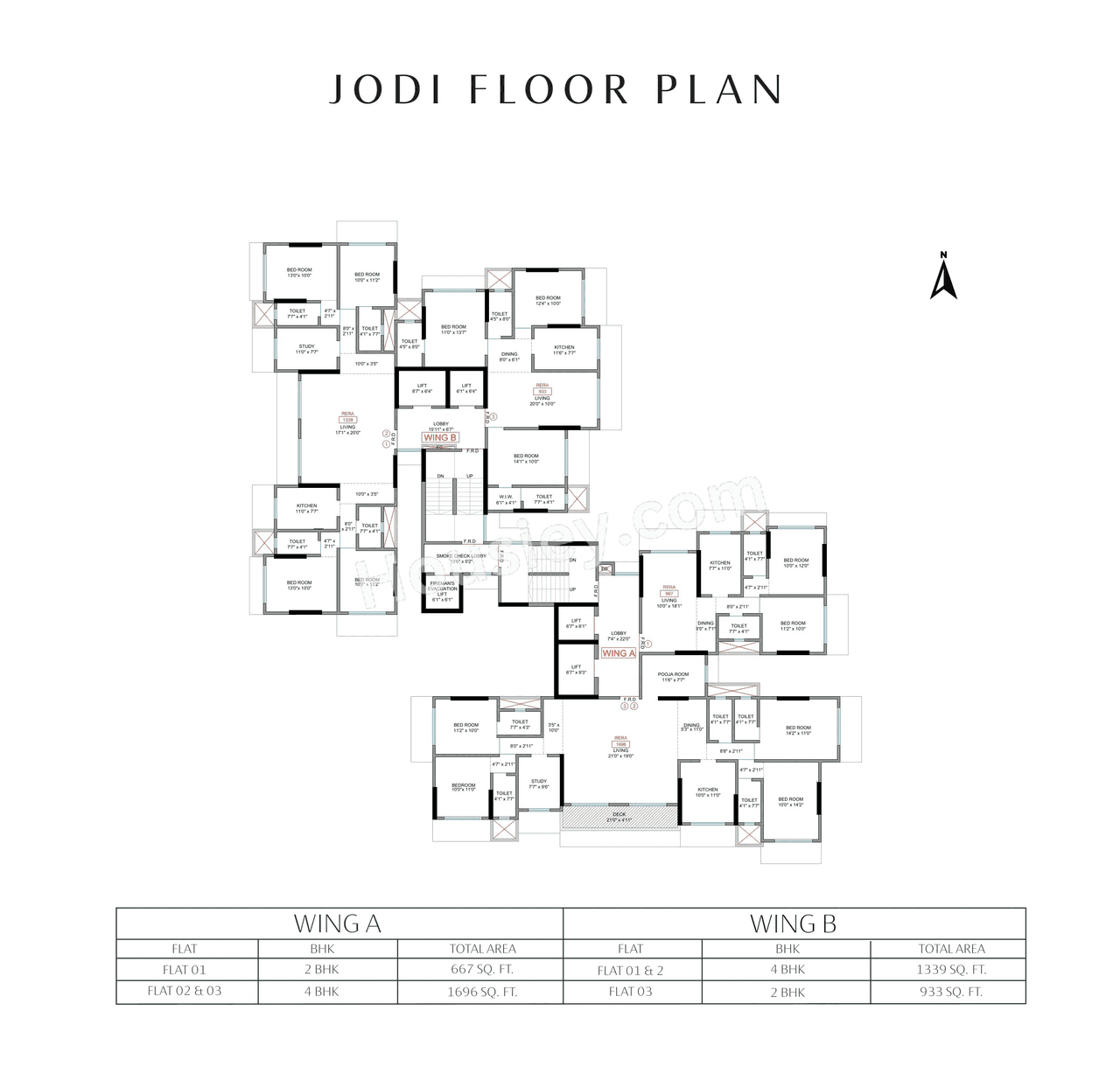 Rishabraj Ceramont Floor plan 2