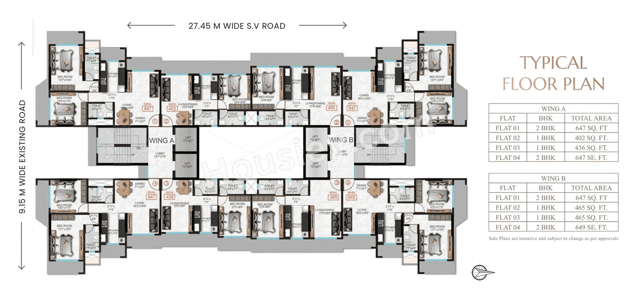Rishabraj Emerald Floor plan 2