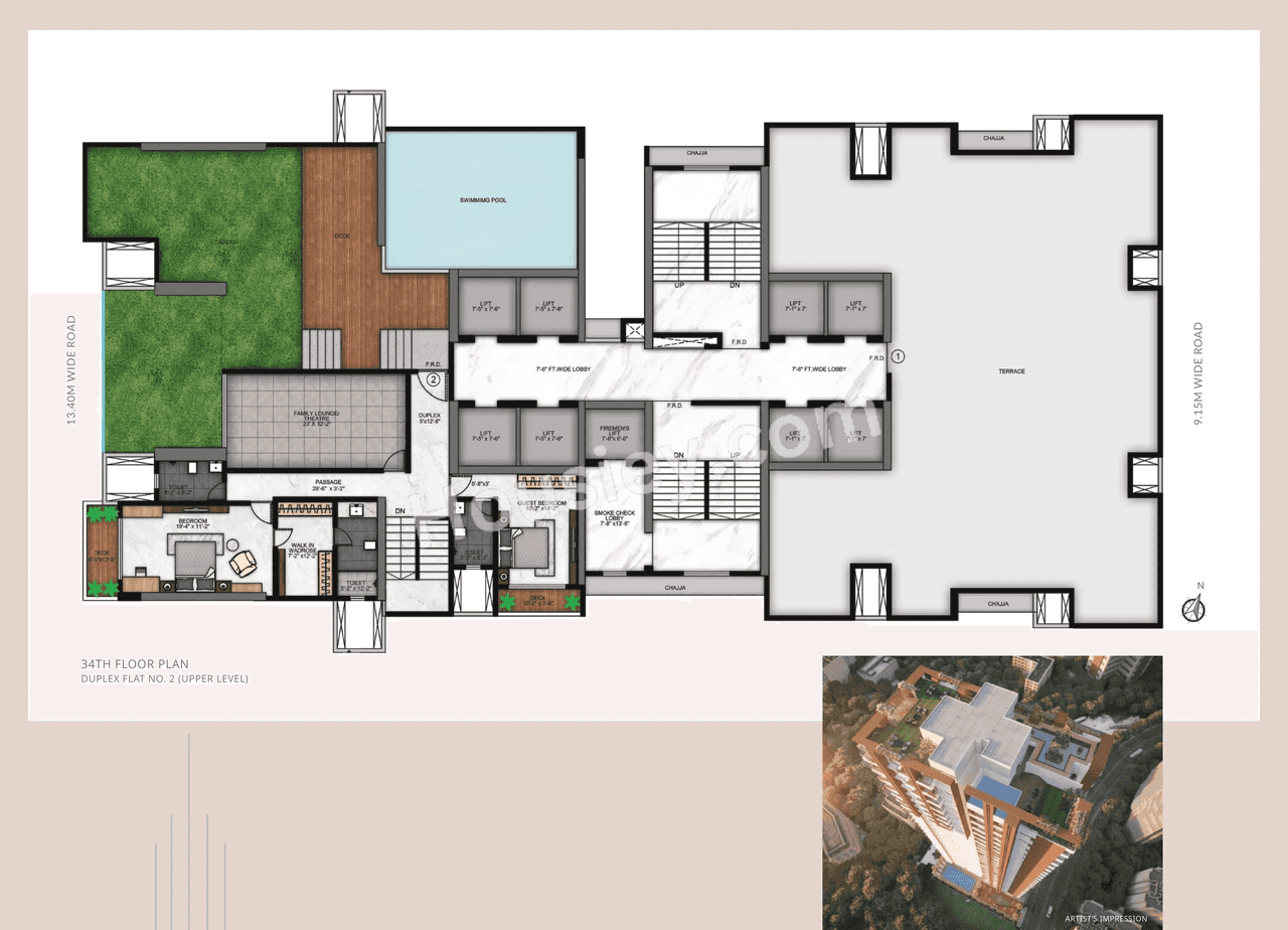 Rishabraj Phoenix Floor plan 1