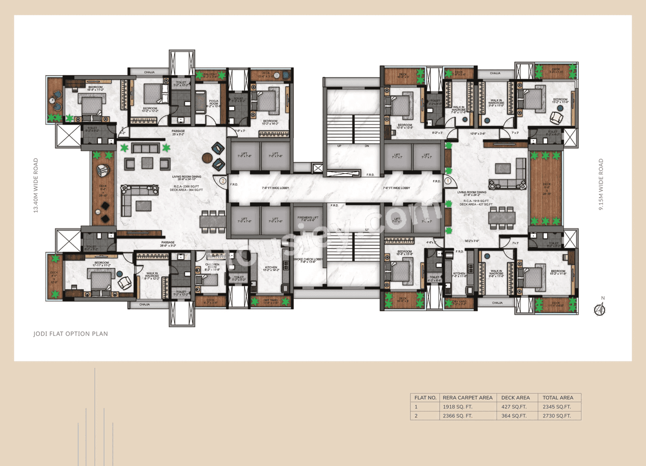 Rishabraj Phoenix Floor plan 2