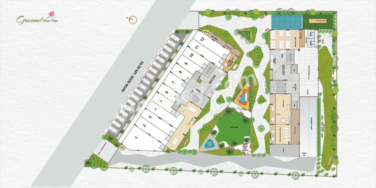 Rivanta Aurovile Floor plan 2