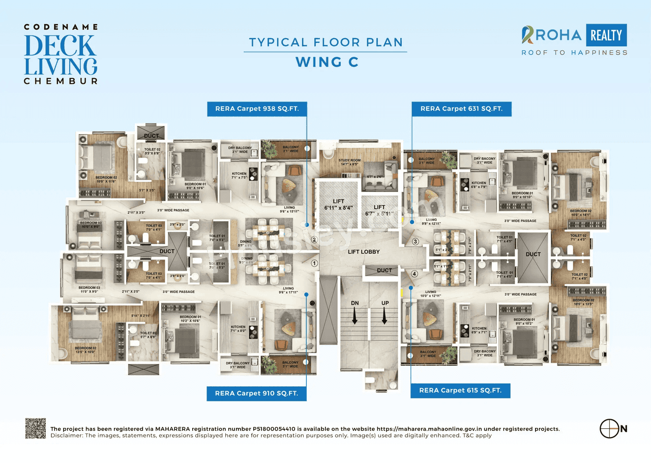 Roha Eva Aria Floor plan 3