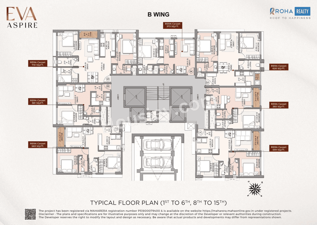 Roha Eva Aspire Floor plan 2