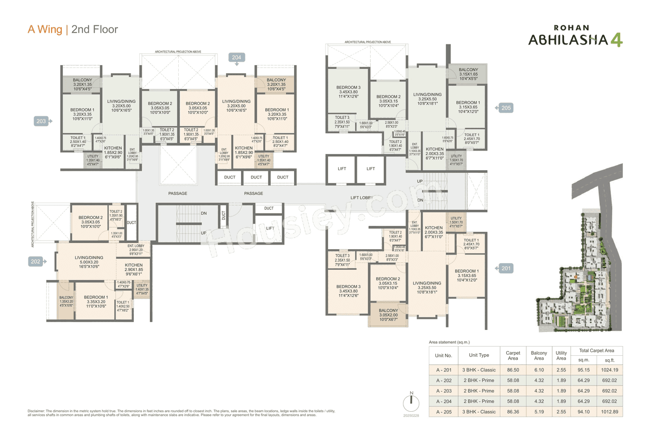 Rohan Abhilasha Floor plan 4