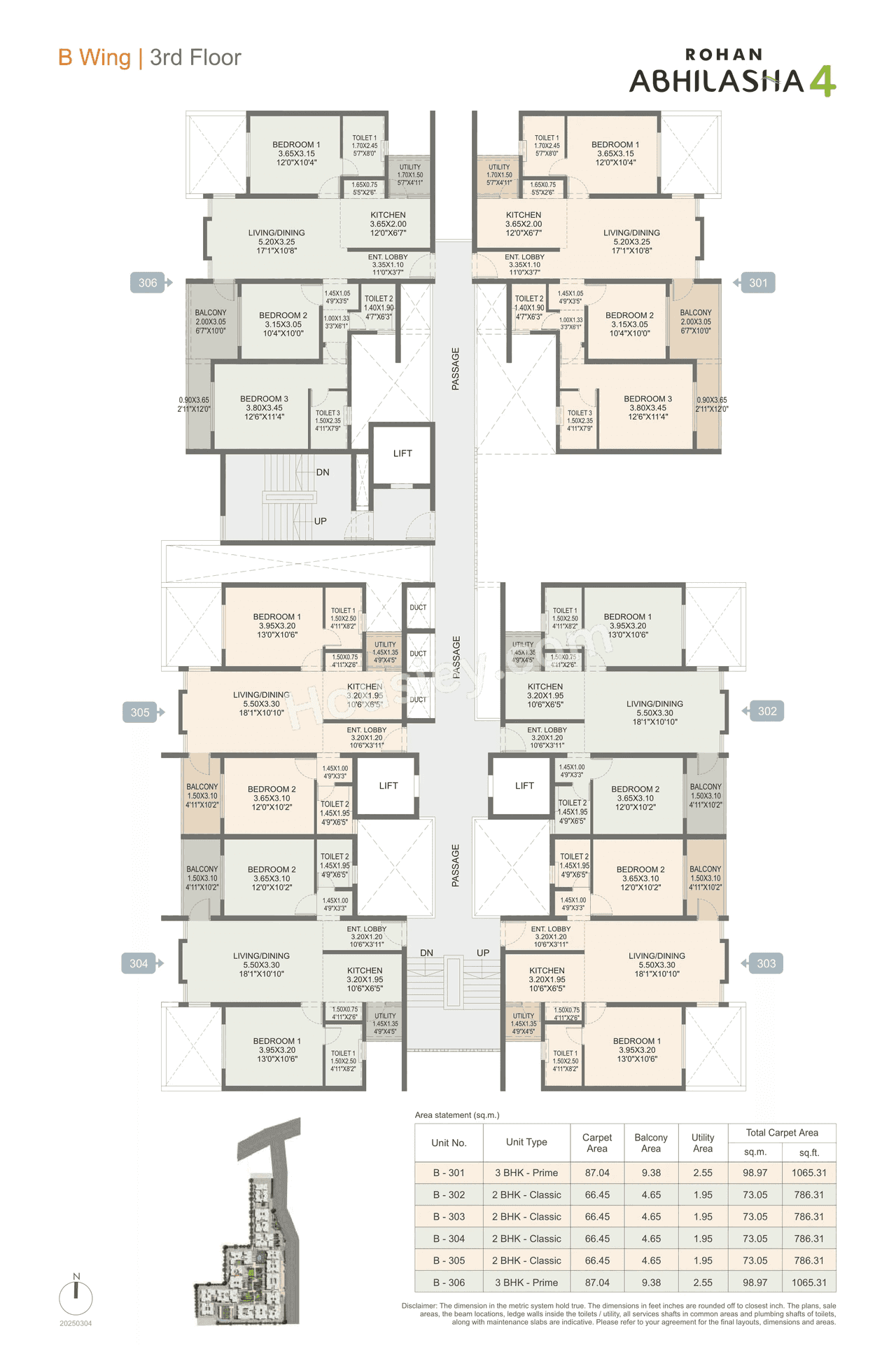Rohan Abhilasha Floor plan 10