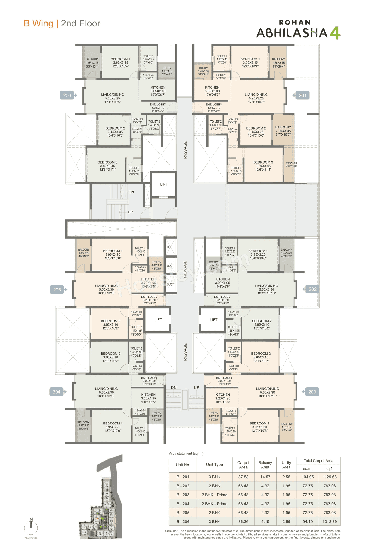Rohan Abhilasha Floor plan 11