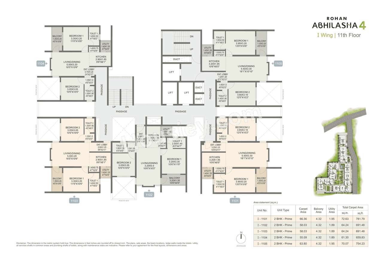 Rohan Abhilasha Floor plan 26