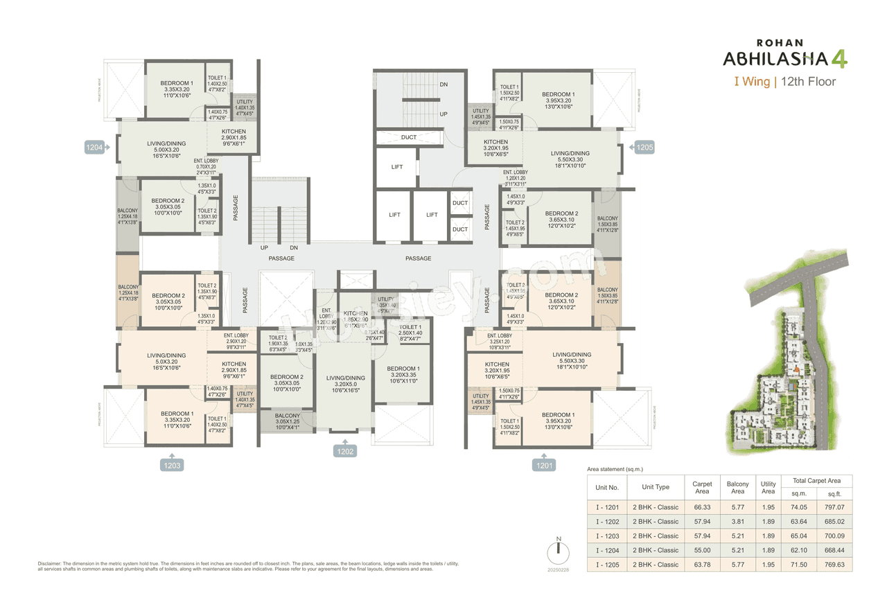 Rohan Abhilasha Floor plan 28