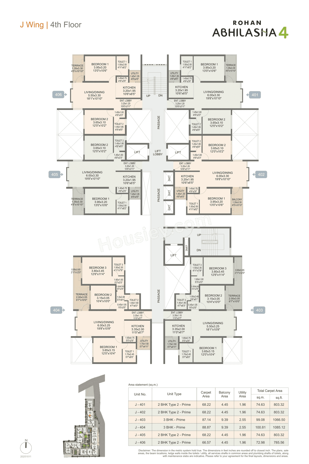 Rohan Abhilasha Floor plan 33