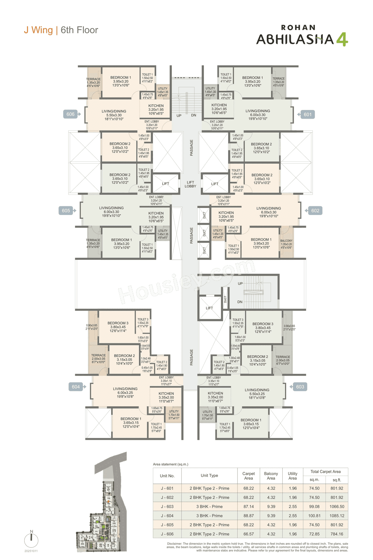 Rohan Abhilasha Floor plan 34