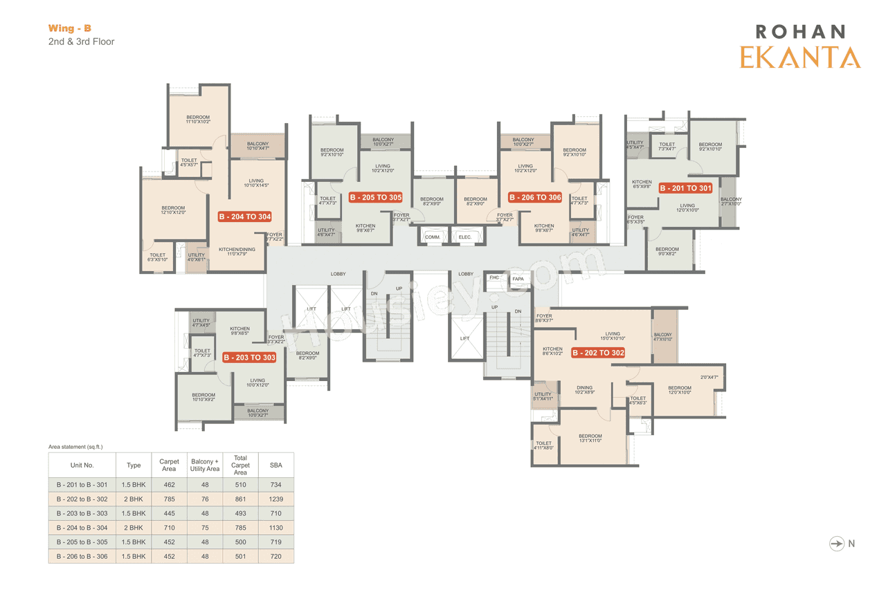 Rohan Ekanta Floor plan 1