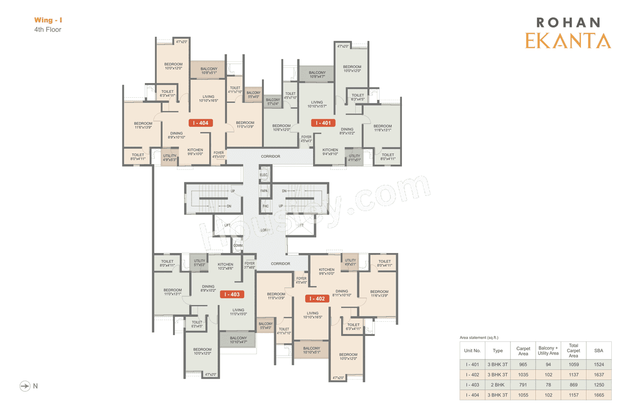 Rohan Ekanta Floor plan 6