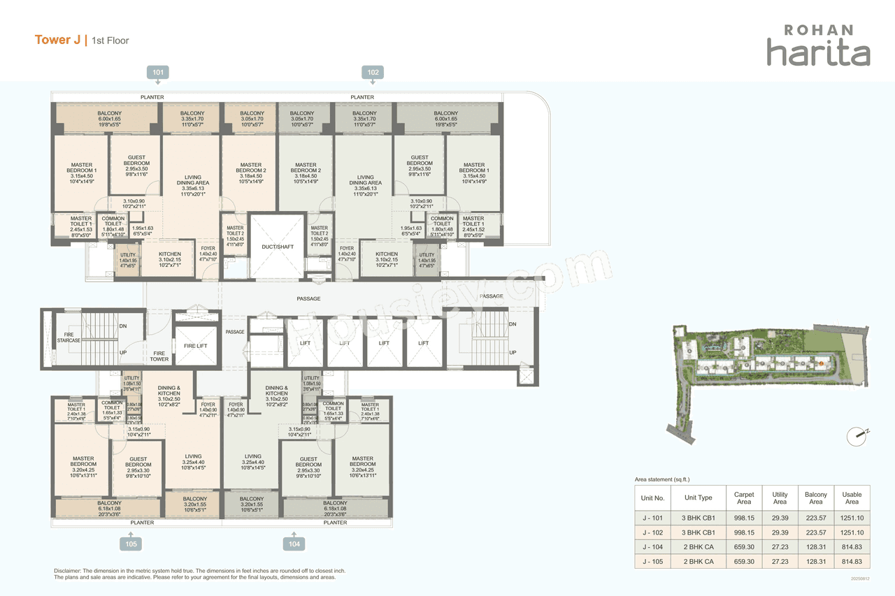 Rohan Harita Floor plan 9