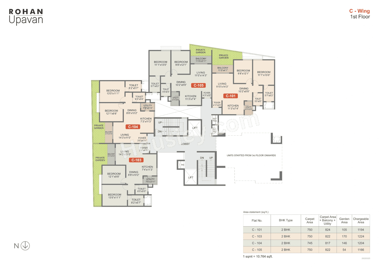 Rohan Upavan Floor plan 5