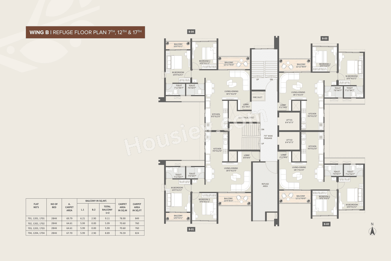 Rohit 108 Astera Floor plan 5