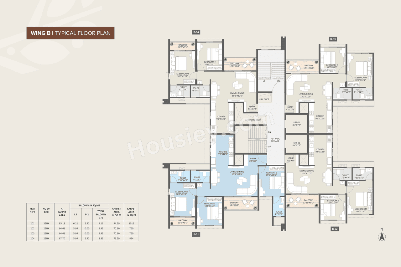 Rohit 108 Astera Floor plan 6