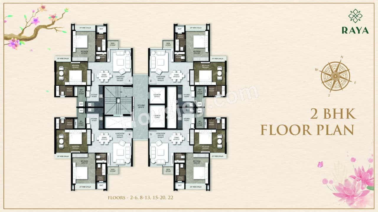 Roswalt Auris 74 Floor plan 1