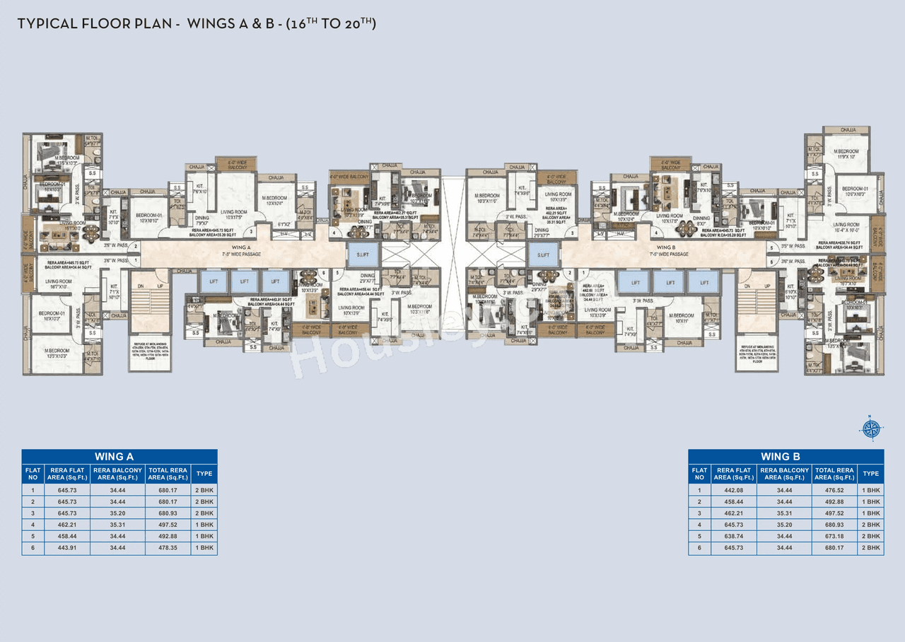 Royal Pristo Floor plan 1