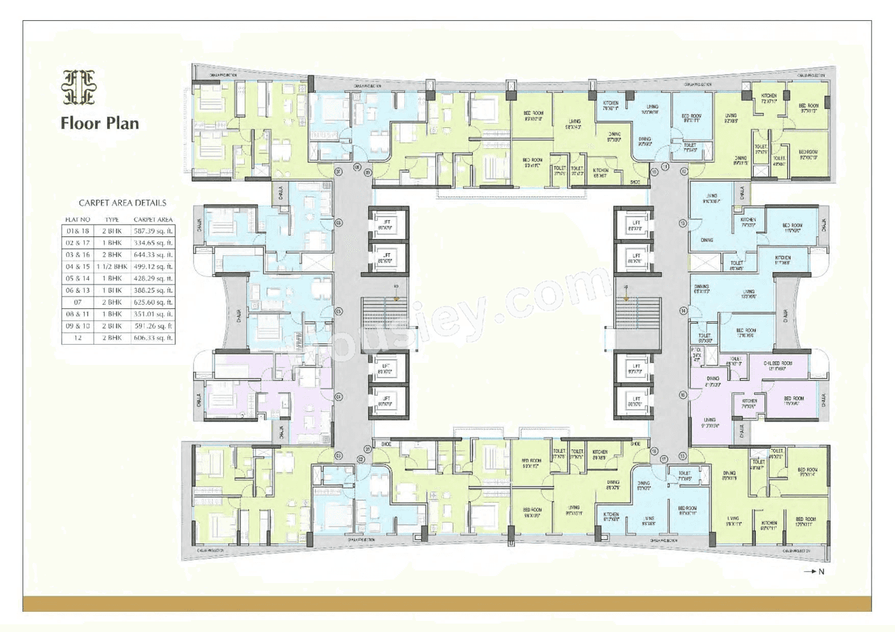 Rubberwala Fuego Floor Plan