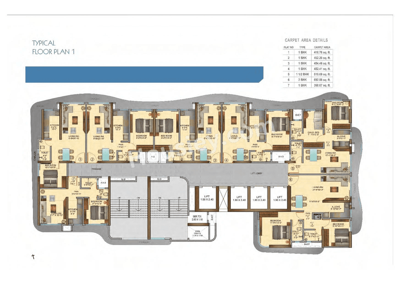 Rubberwala Nebula Floor Plan