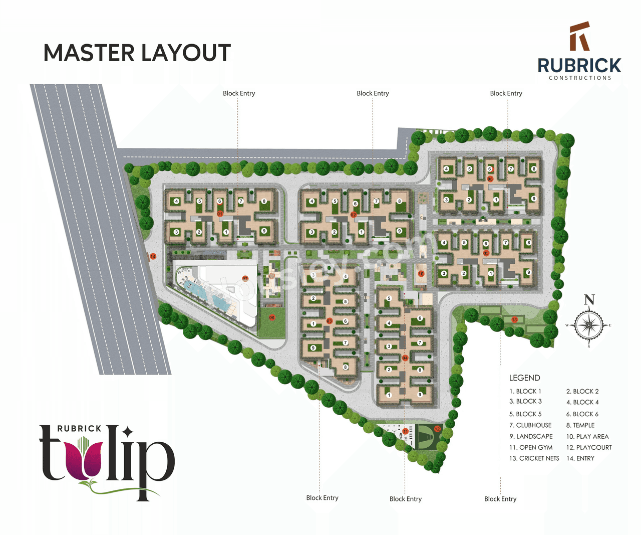 Rubrick Tulip Floor plan 2