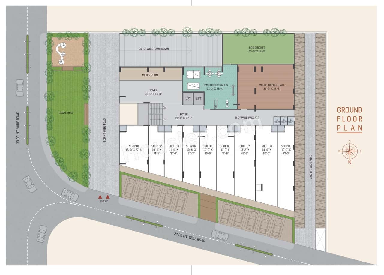 Rudra Heights Floor Plan