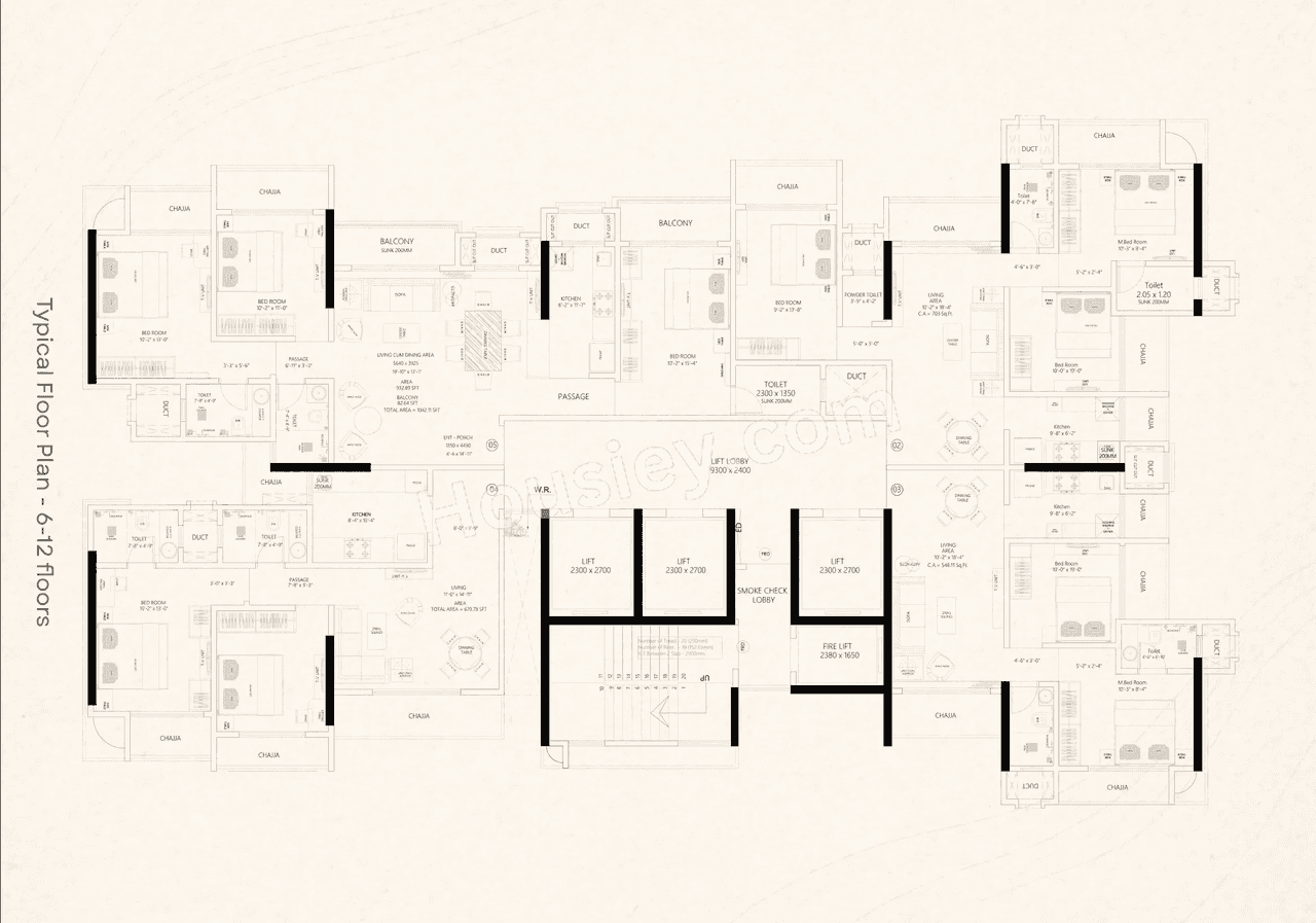 Rudua Zendor 6 Floor plan 5