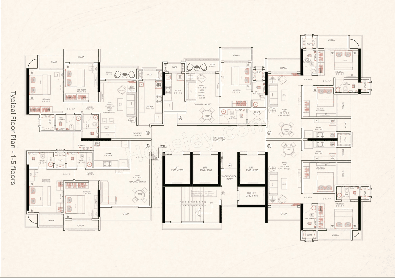 Rudua Zendor 6 Floor plan 6