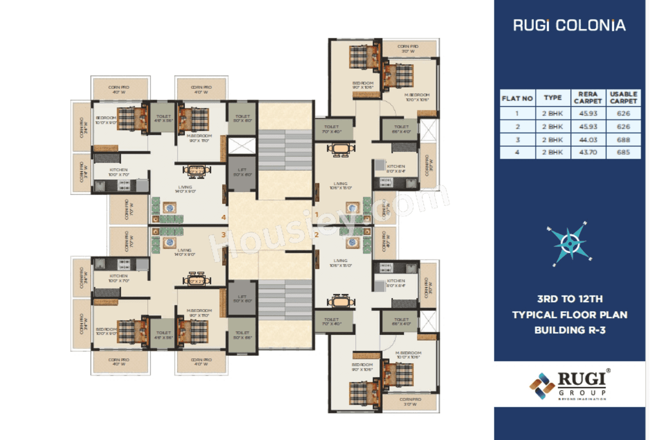 Rugi Colonia Floor plan 4