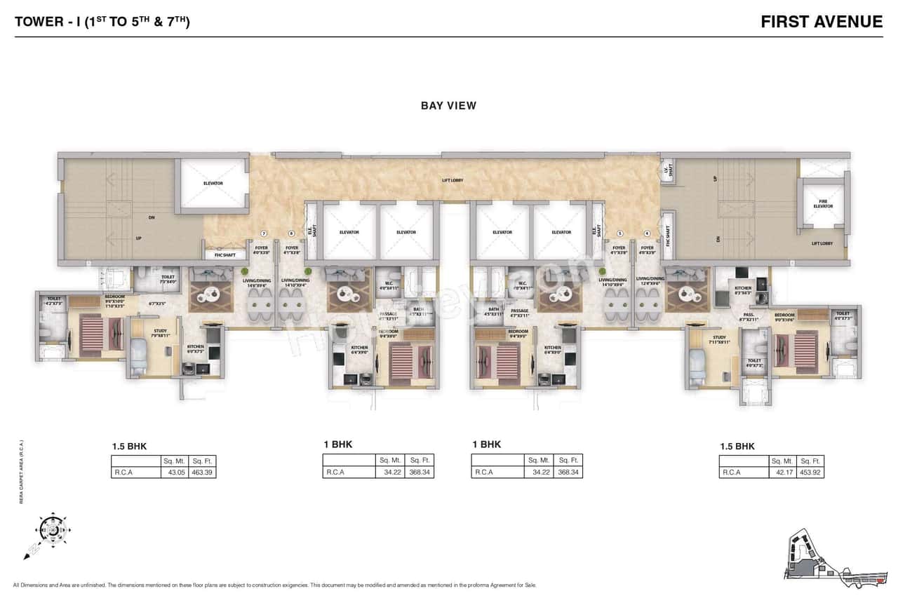 Runwal Avenue Floor plan 7