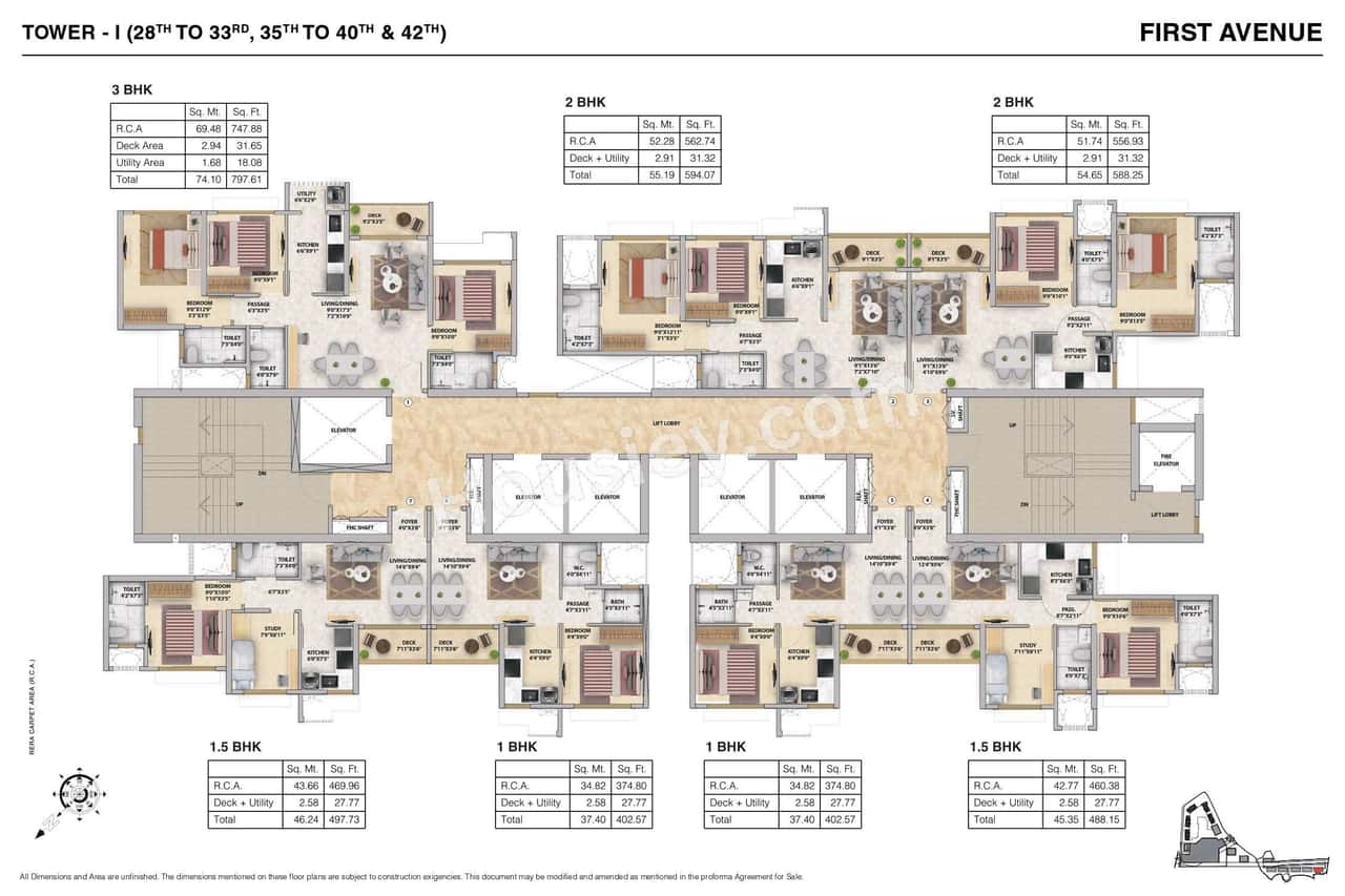Runwal Avenue Floor plan 8