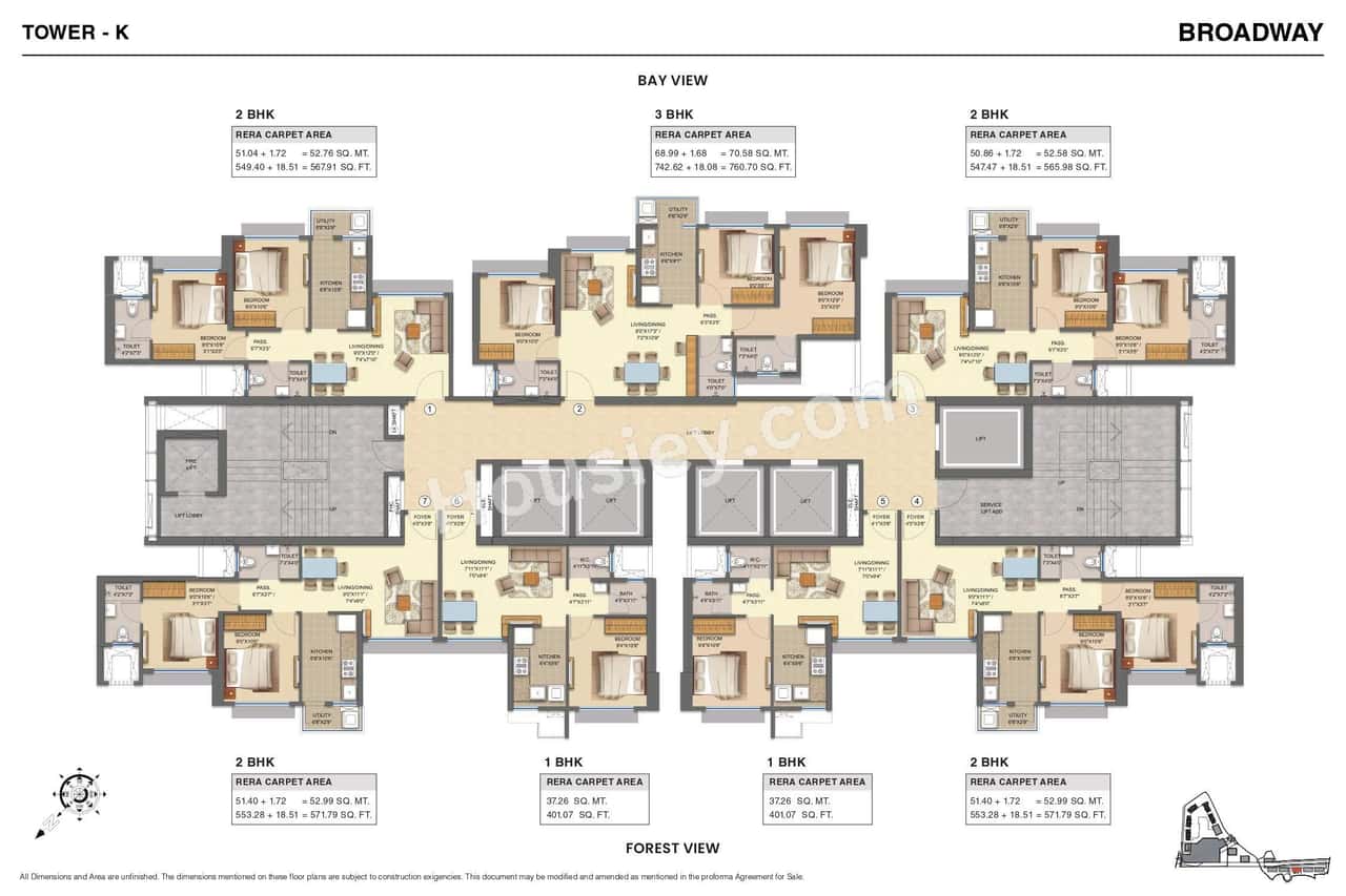 Runwal Avenue Floor plan 12