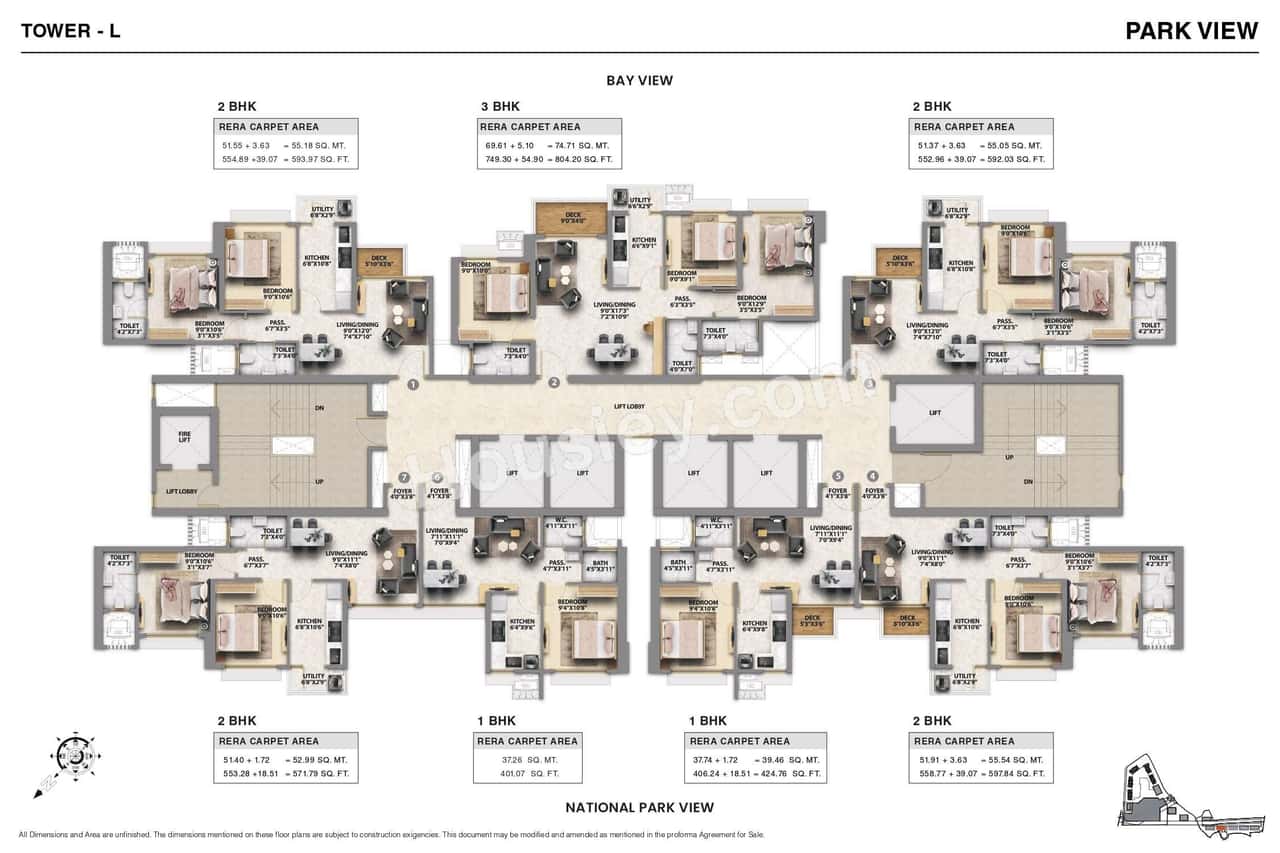 Runwal Avenue Floor plan 13